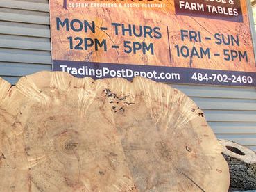 Trading Post Depot — live edge wood